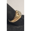Image 3 : Vintage Men's 14K Yellow Gold Daisy Diamond Cluster Ring - Size 7.5 - Weight: 5.1g