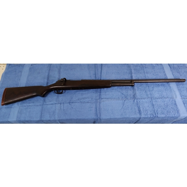 J.C. Higgins Model 583.20 Bolt-Action 12 Gauge Shotgun w/ Tubular Magazine