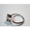 Image 3 :  Beautiful Vintage-Style 14K White Gold Opal Ring - Size 7 - TW: 3.7g