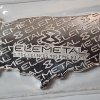 Image 3 : 5 Ounce .999 Fine Silver USA Shaped Wavy Flag Bar - Elemental Mint