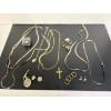 Image 1 : Gorgeous Costume Jewelry - Includes Chains - Cross Necklace - Several Beautiful Rings - Earrings