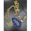 Image 1 : 5 Chunky Costume Necklaces - Gorgeous and Unique Necklaces