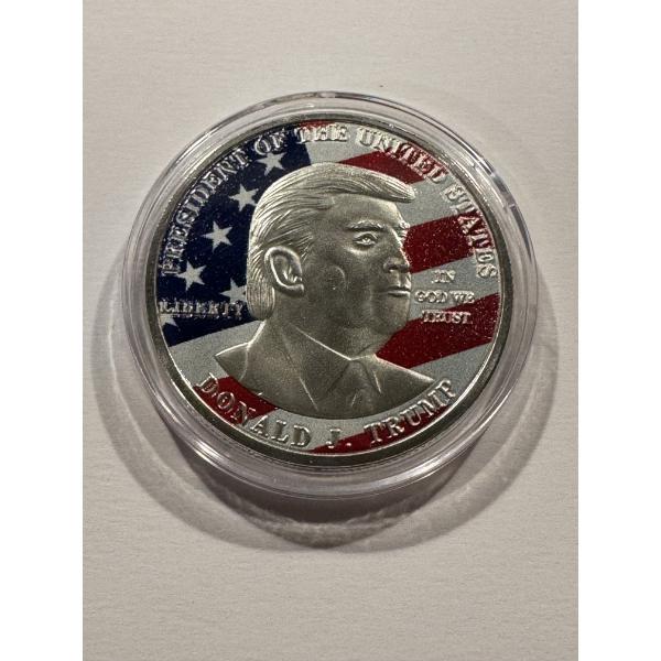 2024 Donald J. Trump Campaign Collector Coin In Protective Holder - Mint Condition