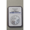 Image 1 : NGC 2007-W MS 69 Early Releases 1 Troy Oz .999 Fine Silver American Eagle