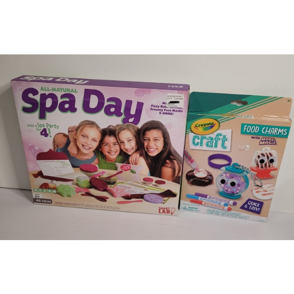 Kids Crafts - Spa Day And Food Charms