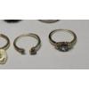 Image 4 : Collection Of Assorted Gold-Tone STERLING Silver Earring Sets/Rings- Total Weight: 26.0g