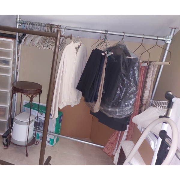Commercial (Professional) Heavy Duty Clothing Rack (Rollabout) 4 of 9 Offered Individually -See Pics