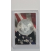 Image 3 : United States 2001 1 Troy Ounce .999 Fine Silver American Eagle In Small Display Holder