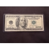 Image 1 : 2006 United States Benjamin Franklin $100 Bill STAR NOTE In A Protective Holder 