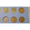 Image 18 : Assorted Years/Mint Marks Lincoln Wheat & Memorial Cents In Blank Whitman Coin Book - FV $0.74