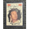 Image 1 : Topps 1961 Mickey Mantel All Star Baseball Card #578!!!!