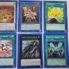 Image 4 : Eight Assorted Yu-Gi-Oh Trading Cards In Sleeves ~ Many Holo's!