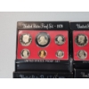 Image 2 : x4 United States Proof Sets: 1979, 1977, 1978, 1976 In Original Packaging