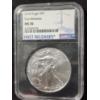 Image 2 : NGC MS70 Graded 1 Oz Fine Silver 2018 American Eagle Round ~ First Releases!