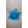 Image 2 : Vintage Westmoreland Blue Glass Lotus Bowl