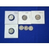 Image 1 : x7 Assorted Years Higher-Grade Silver Mercury Dimes FV: $0.70