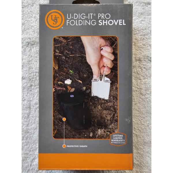 U-Dig-It Pro Folding Shovel with Protective Sheath