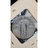 Image 3 : Assorted Years Standing Liberty & Washington Head Silver Quarters - Face Value: $1.25