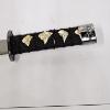 Image 6 : 3-Piece Decorative Japanese-style Sword Set with 3-Tier Stand