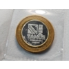 Image 3 : Limited Edition $10 Gaming Token .999 Fine Silver Reno Tahoe - Desert Bighorn
