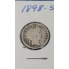 Image 1 : 1898-S Silver Barber Dime