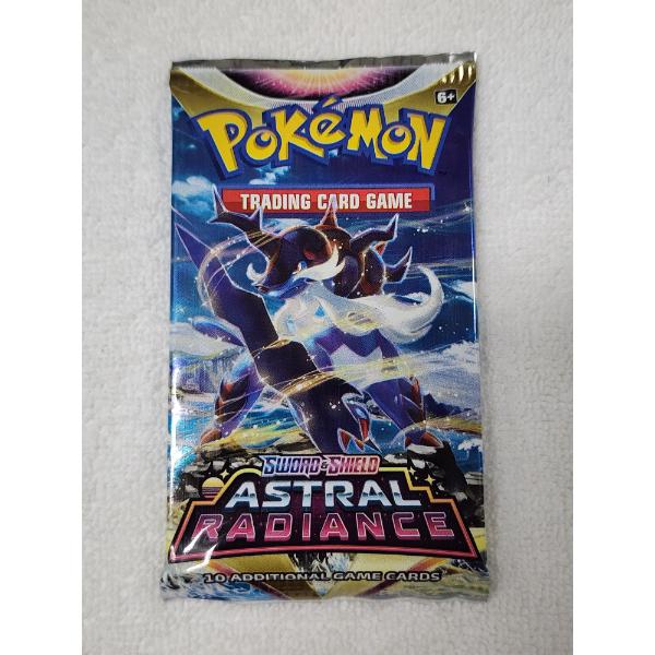 Pokemon Sword & Shield Astral Radiance Booster Pack Sealed - 10 Count Cards 