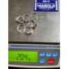 Image 15 : Gorgeous Sterling Silver Rings Ft. Stunning Opal & More - Weighing Total of 20.4 Grams