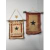 Image 1 : Vintage U.S. Army Service Flags & Star Patch 