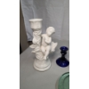 Image 3 : Assorted Decorative Pieces Including Candle Holders, Figurines & More