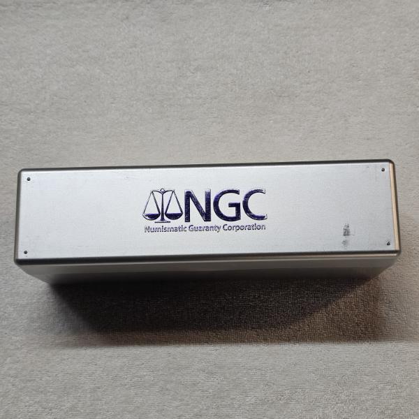 NGC Numismatic Guaranty Corporation Plastic Storage Box For 20 Slab Coin Holders