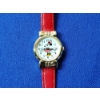 Image 2 : Vintage Lorus Quartz Disney Minnie Mouse Gold-Tone Red Band Watch