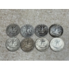 Image 2 : 90% Silver U.S. Quarters - FV $2.00 - Various Years