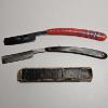 Image 1 : Two U.S. and Germany made Vintage Straight Razors and Storage Case
