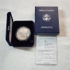 Image 1 : 2006-W Proof American Silver Eagle - 1 oz .999 Fine Silver - With OGP Packaging & CoA