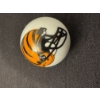 Image 2 : Vintage Cincinnati Bengals One Inch Advertising Shooter Marble - Mint Condition