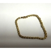 Image 3 : 14k Yellow Gold Rope Bracelet - 4.8 grams