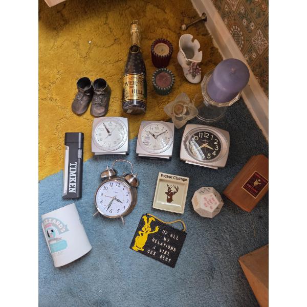 PICKUP IN CANTON -  Alarm Clocks, Candle Holders, And More 