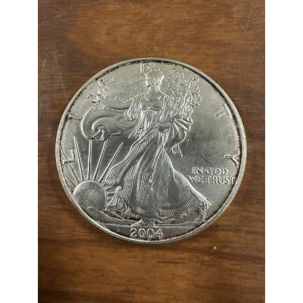 2004 American Silver Eagle - 1 Troy oz, .999 Silver