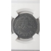 Image 2 : NGC Certified Genuine 1943 BN Serbia 10 Dinara German Occupation Coin