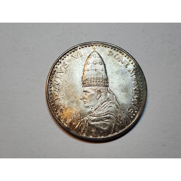 1975 Pavlvs VI Pont Maximvs Silver Medal, Roma