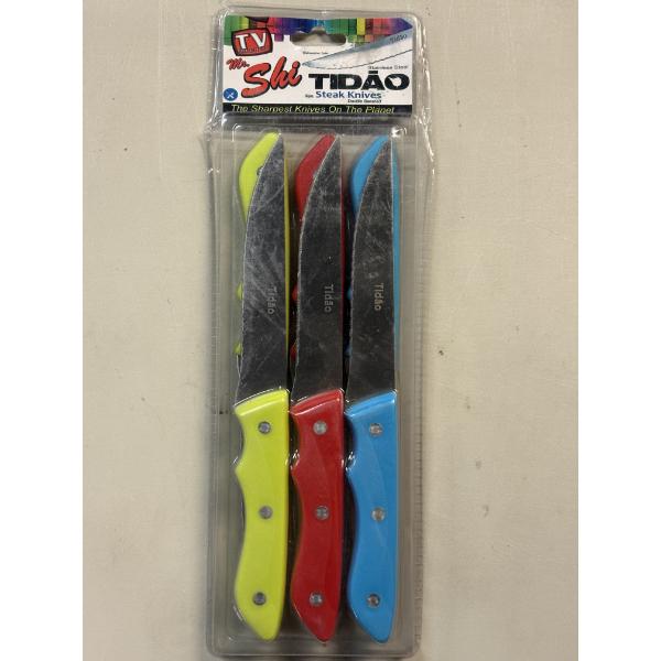 New - As Seen on TV - Mr. Shi Tidao Steak Knives