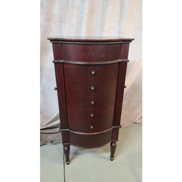 Bombay Company Rouge Jewelry Armoire Cabinet