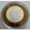 Image 3 : "Silver Strike" .999 Fine Silver Limited Edition Casino Gaming Token- 0.6 Troy Oz Fine Silver.