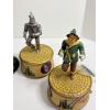 Image 3 : Enesco Music Boxes - Dorothy - Lion - Tin Man - Scarecrow - Emerald City Figurine
