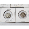 Image 8 : x17 Assorted Years 90% Silver Mercury Dimes FV: $1.70