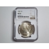 Image 1 : 1922 Silver Peace Dollar Graded by NGC MS 62