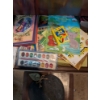 Image 3 : 28" Vintage School Desk With Contents, Games, Books, Paints & More