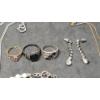 Image 10 : Assorted Costume Jewelry Including Bracelets, Earrings, Watch & More 
