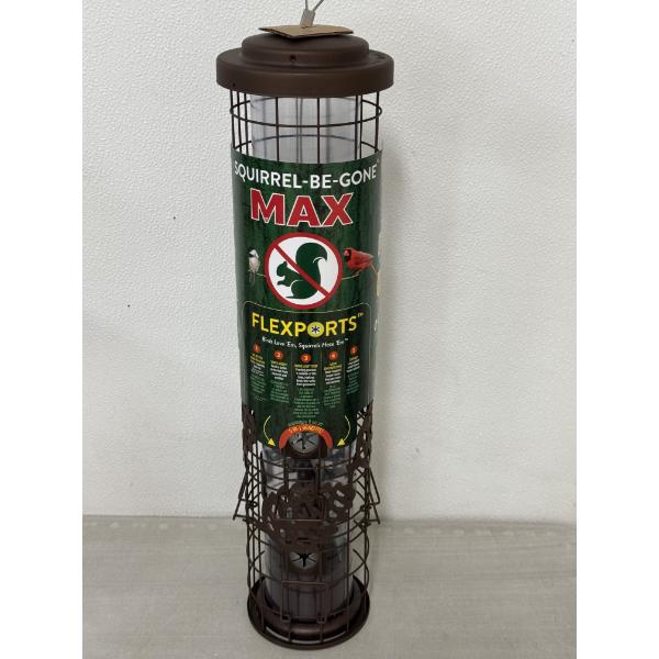 19" Max Flexports Anti Squirrel Bird Feeder - Brand New 