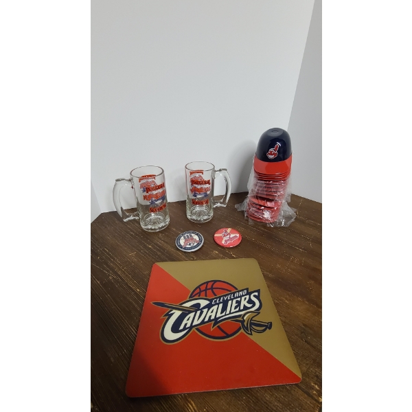 Cleveland Indians/Cleveland Cavaliers Sports Collectibles